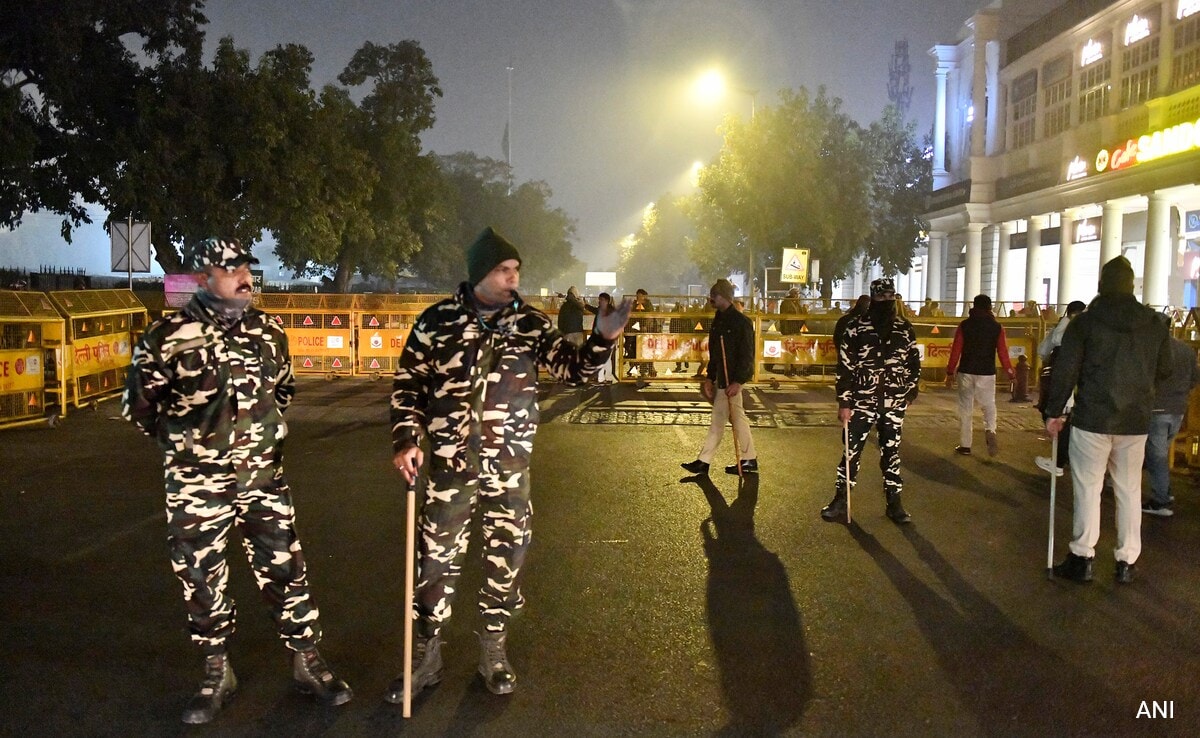 Heavy Police, Para Forces Deployment For AAP Protests In Delhi Tomorrow