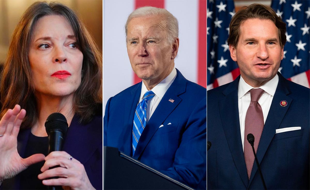 Marianne Williamson, Dean Phillips: Democrats Against Biden In US Polls