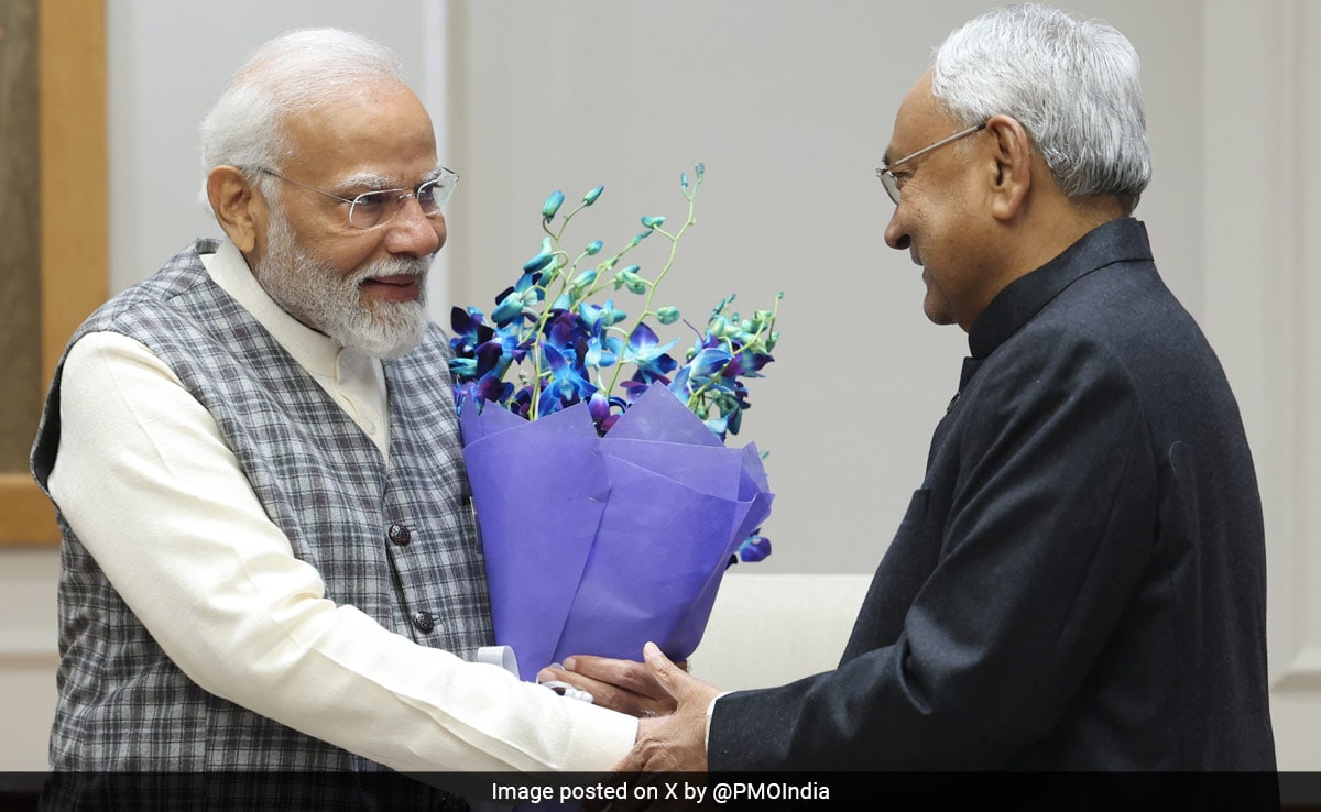 Nitish Kumar Meets PM Modi, Says Will Never Leave NDA Again