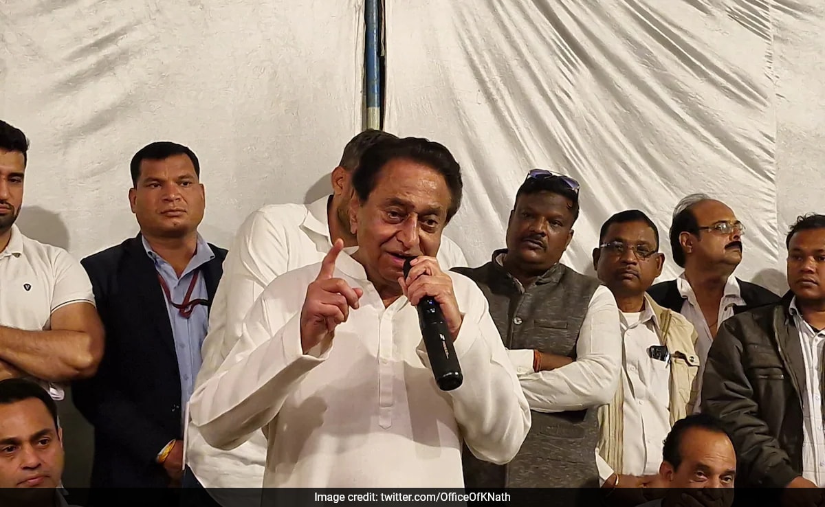 "If You Want To Bid Farewell To Me…": Kamal Nath To Congress Workers