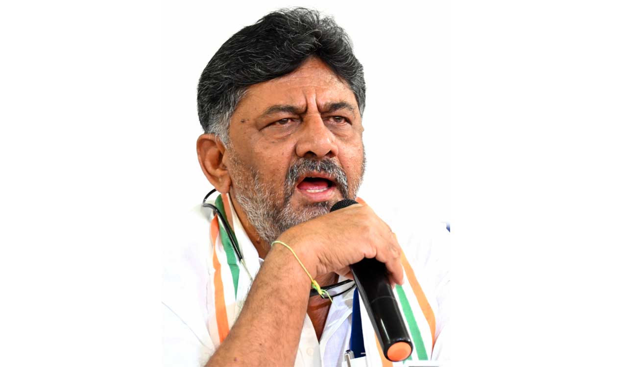 DK Shivakumar asks Governor to reconsider Ordinance on Kannada name boards