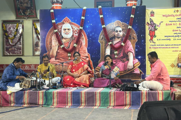 Annamayya Sankeerthana Madhuryam: Enthralling devotional music programme