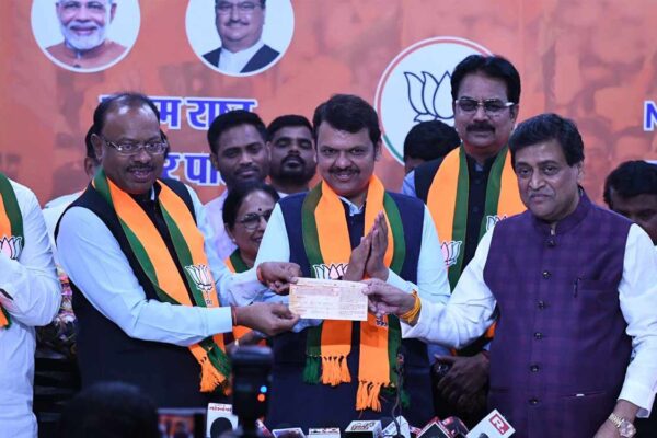 Maharashtra Ex-CM Ashok Chavan joins BJP