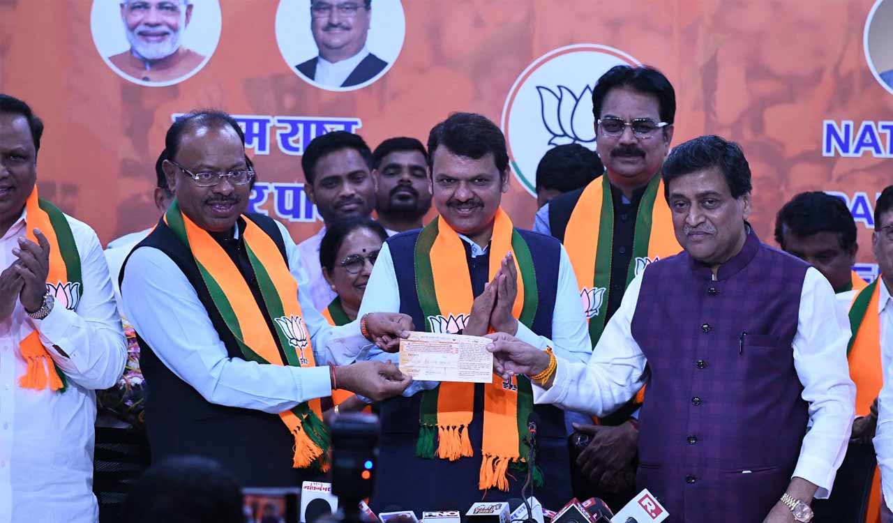 Maharashtra Ex-CM Ashok Chavan joins BJP