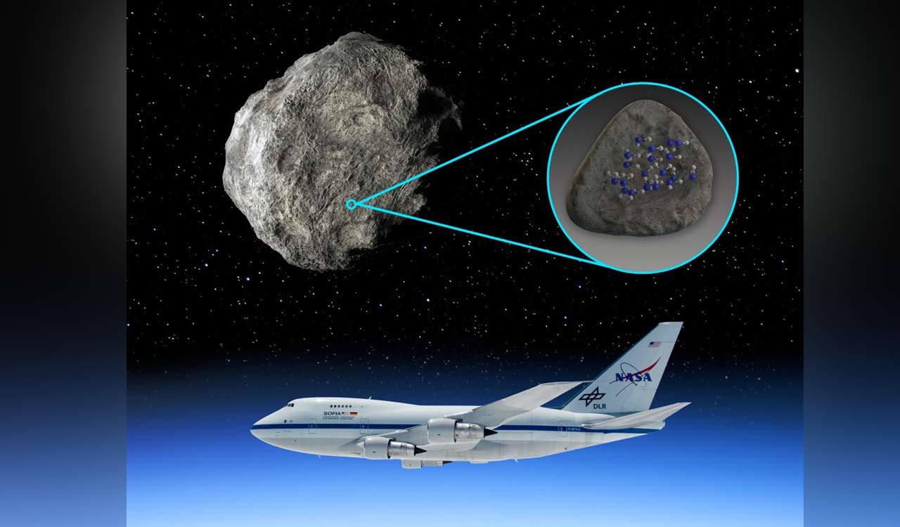 Scientists identify water molecules on asteroids for 1st time