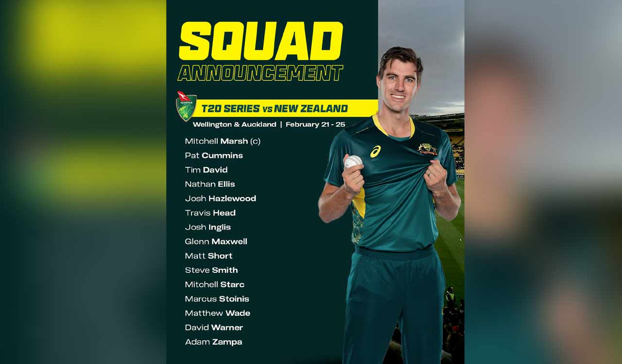 Mitchell Marsh to lead Australia in T20I series against New Zealand