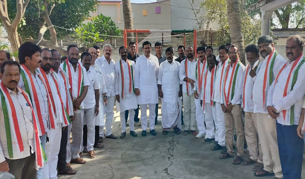 BRS councillors join Congress