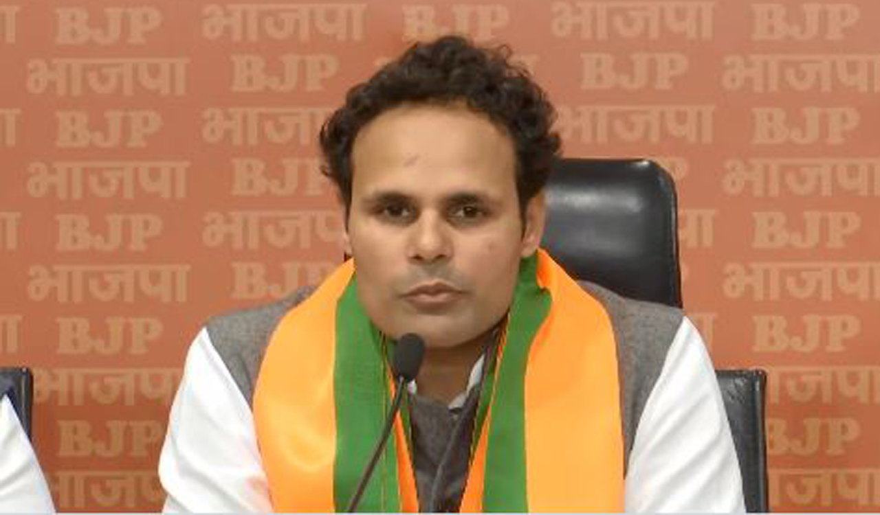 BSP MP Ritesh Pandey resigns from party, joins BJP