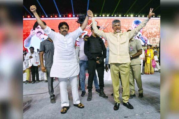 Chandrababu Naidu, Pawan Kalyan vow to end Jagan’s ‘destructive’ rule