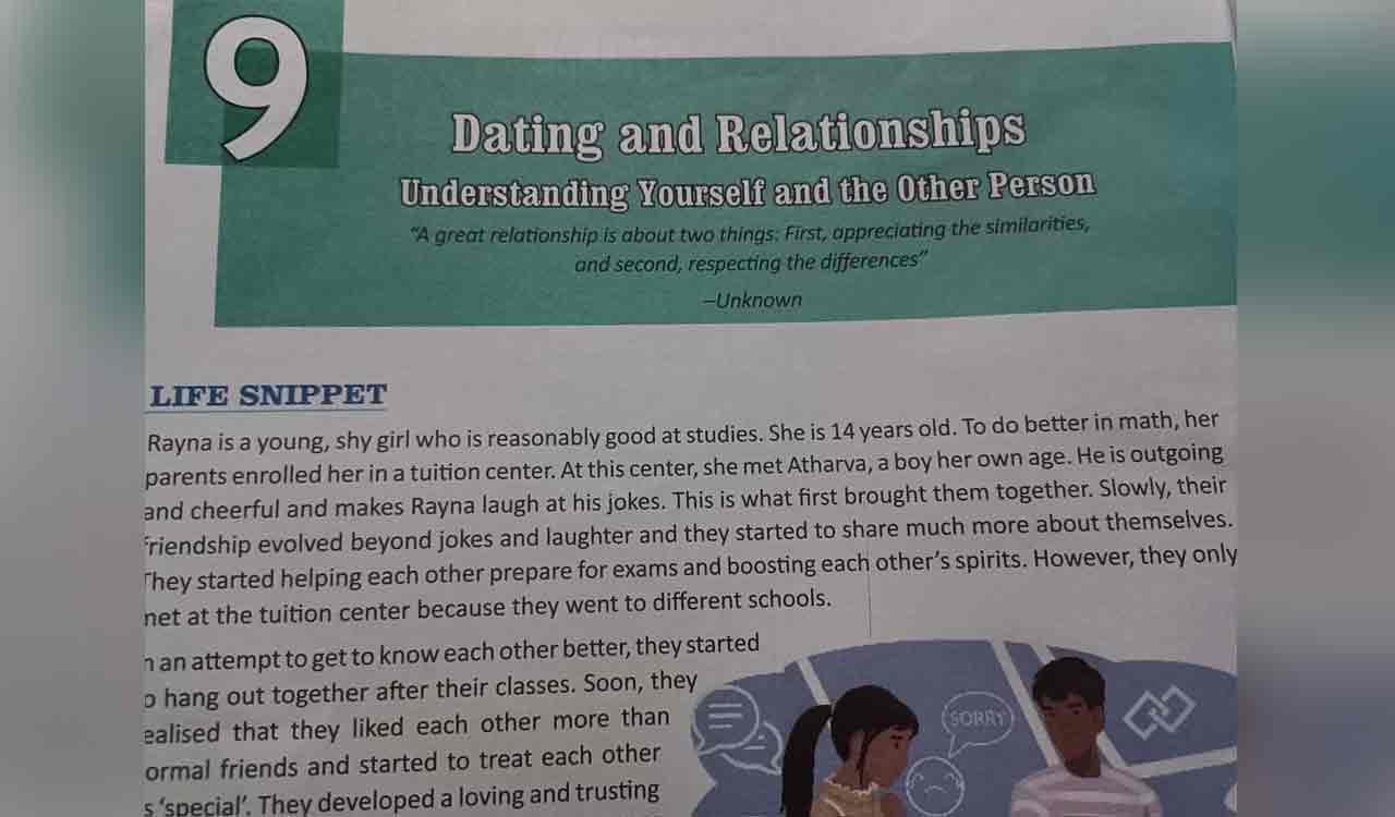 CBSE introduces ‘dating and relationships’ in Class 9 textbook