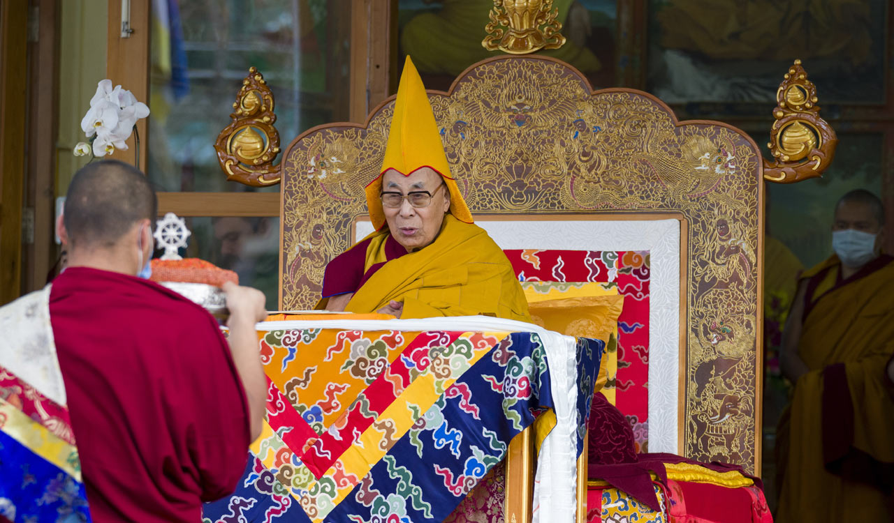 Dalai Lama gives teachings on 15th day of Tibetan New Year in Dharamshala