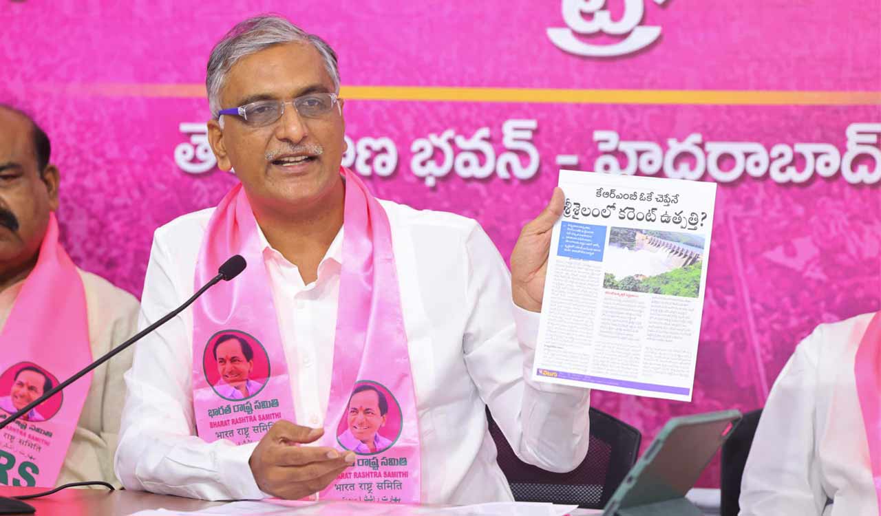 Point by point, Harish Rao exposes Revanth Reddy’s lies