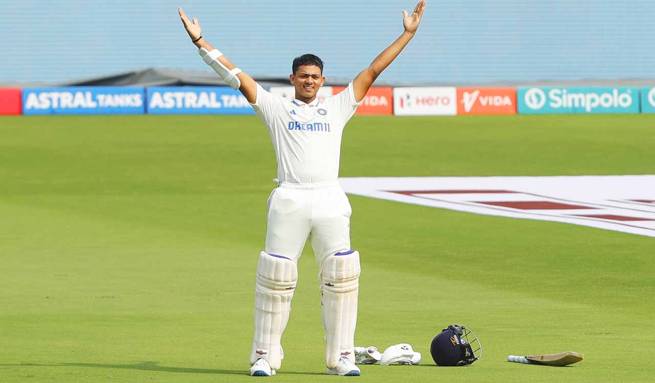 Ind vs Eng: Yashasvi Jaiswal, third-youngest Indian to hit double century in 2nd Test