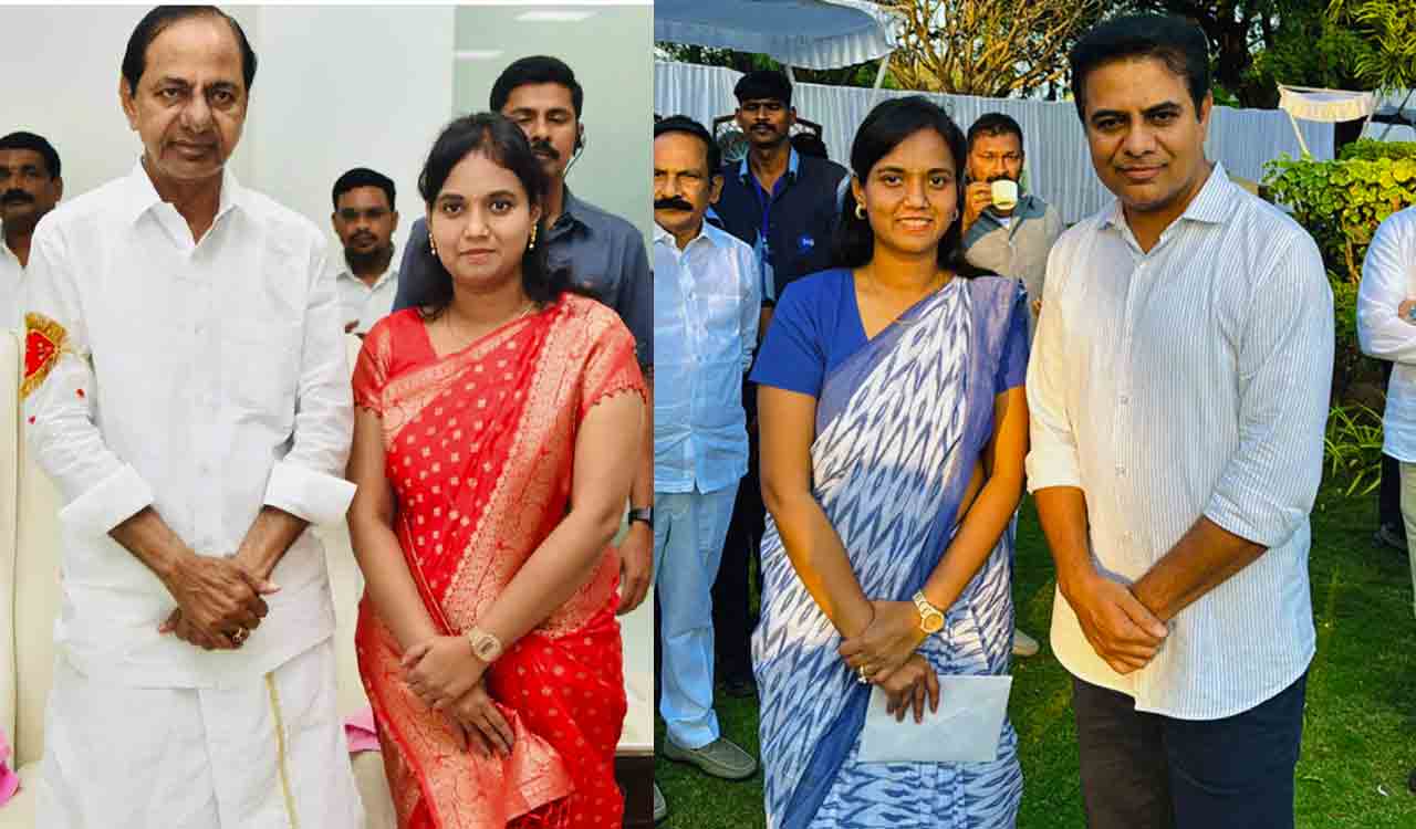 KCR, KTR shocked over MLA Lasya Nanditha’s death in road accident