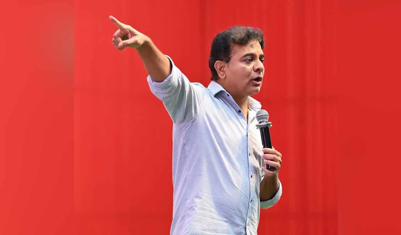 Police excesses against BRS workers: KTR lodges strong protest with SP