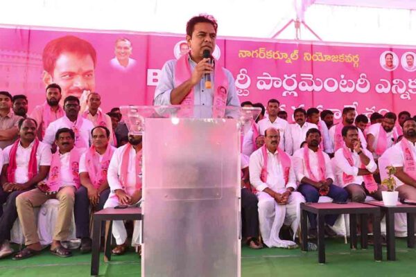 KTR warns Congress against attacks on BRS cadre