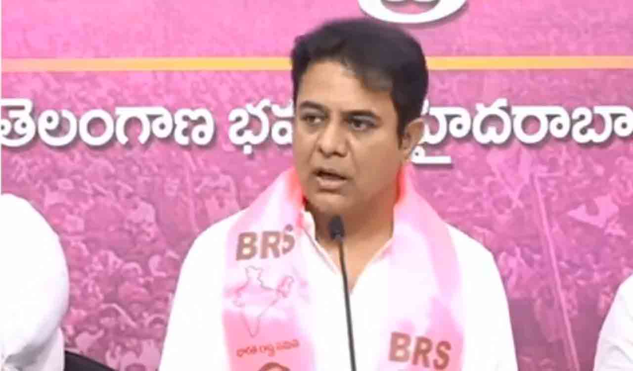 KTR challenges Revanth Reddy to quit as CM and battle it out in Malkajgiri for LS seat