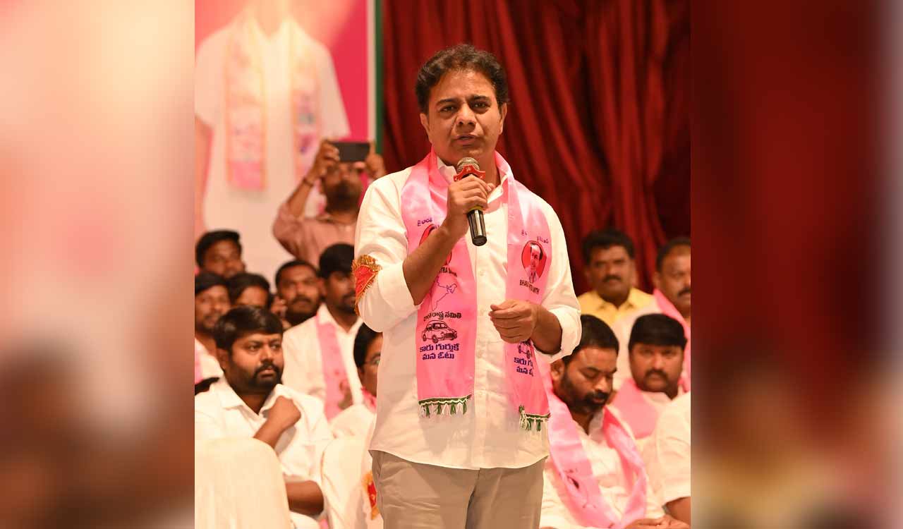 Congress conspiring to demolish Kaleshwaram: KTR