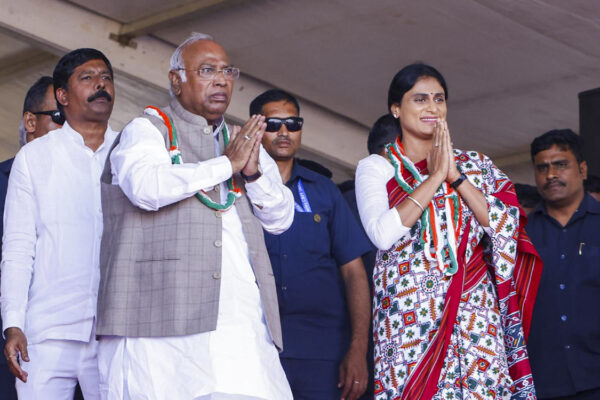 AP polls: Kharge kicks off Congress’s campaign; promises Rs 5,000 a month for poor