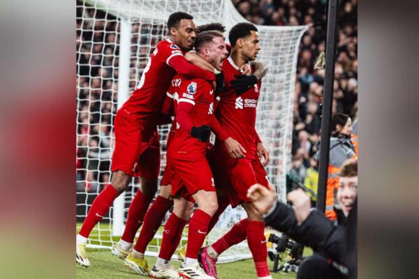 Liverpool extends lead to four points with victory over Luton