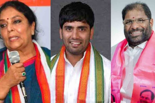 Congress’s Renuka Chowdhury and Anil Kumar, Vaddiraju from BRS elected to Rajya Sabha