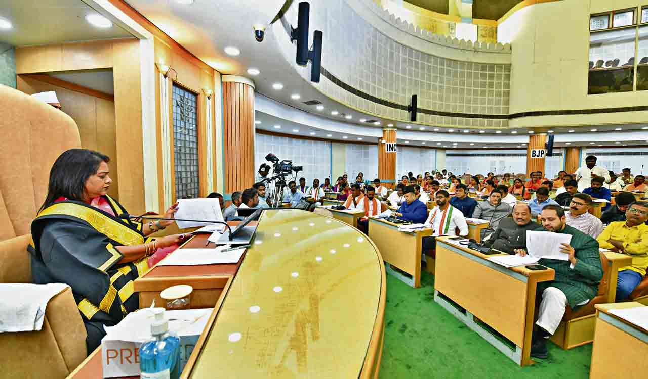 GHMC General Body meeting held; Q&A and budget discussions on Tuesday