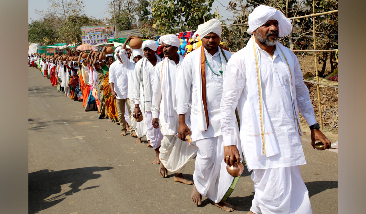 Nagoba Jatara: Mesrams perform important rituals including Satheek puja