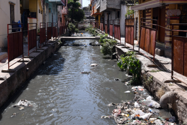 Open drain poses health issues to Rama Rao Nagar residents