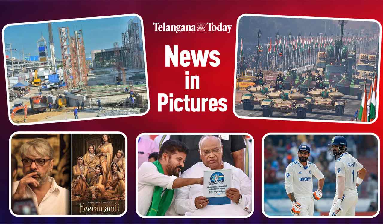 News in Pictures: Union Budget 2024, Telangana Congress Failures, India vs England 2nd Test