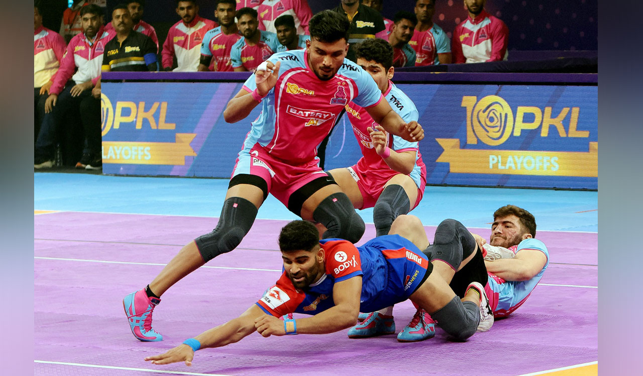 Haryana Steelers dethrone Jaipur Pink Panthers, book their place in final of PKL Season 10