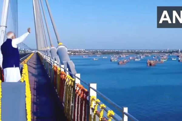 PM Modi inaugurates India’s longest cable-stayed bridge, ‘Sudarshan Setu’, in Gujarat