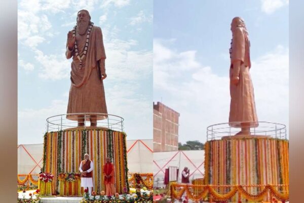 PM Modi unveils Sant Ravidas statue, affirms government’s ideological alignment