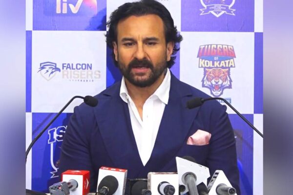 Saif Ali Khan champions Tennis Ball Cricket, supports Tigers of Kolkata