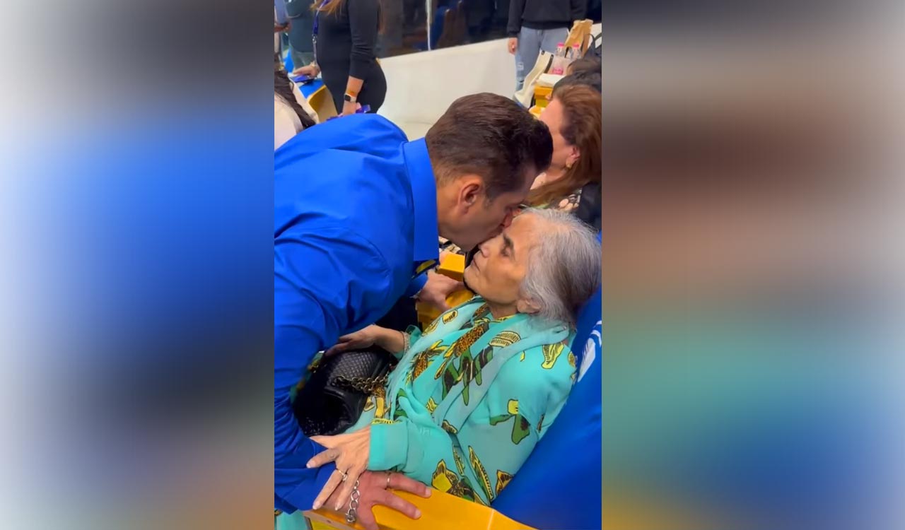 Salman Khan’s kiss to mother at CCL 2024 sparks fan reactions