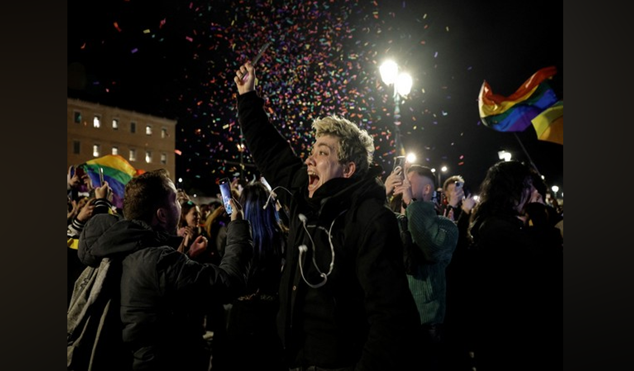 In landmark change, Greece legalises same-sex marriage