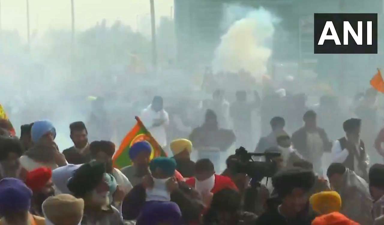 Tear gas fired as farmers regroup at Shambhu Border