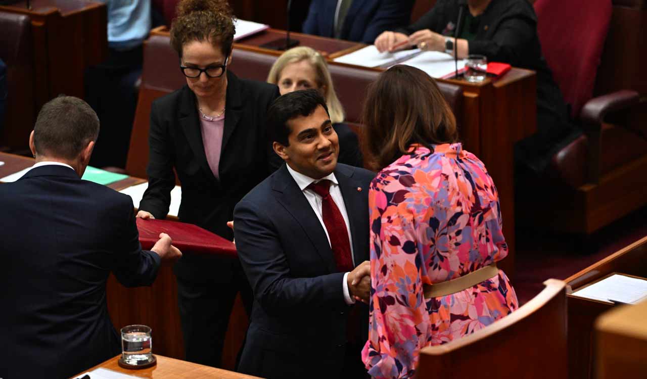 In a first, Indian-origin Australian senator takes oath on Bhagavad Gita