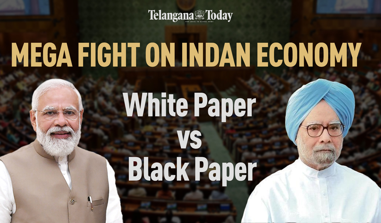 Indian Economy Performance: White Paper vs Black Paper | BJP vs Congress | Modi vs Manmohan Singh