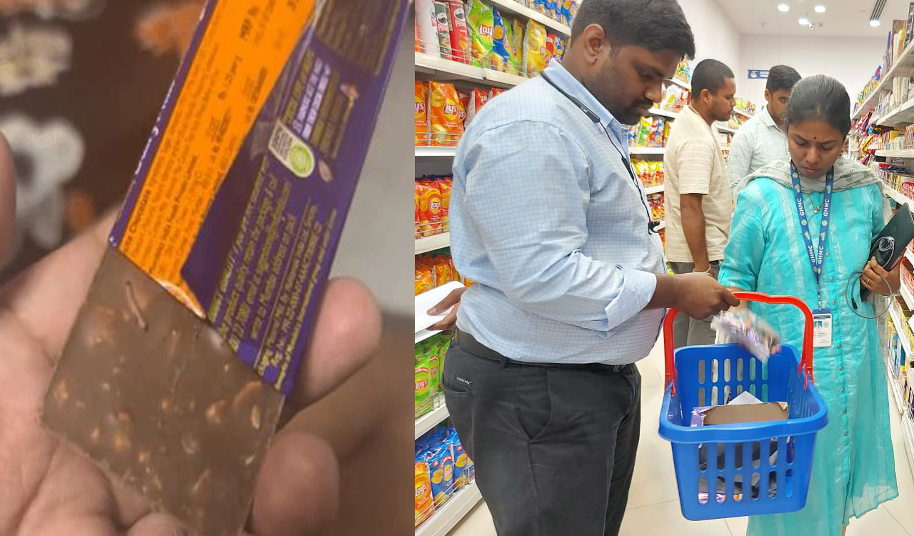 Hyderabad: Worm found in Cadbury chocolate triggers GHMC inspection