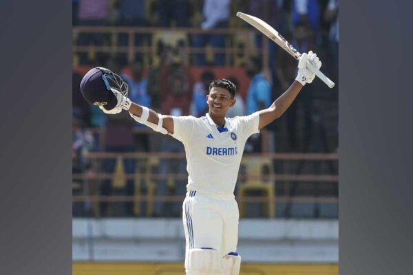 Jaiswal’s double ton, Sarfaraz and Gill’s fifties help India set mammoth 557-run target for Eng