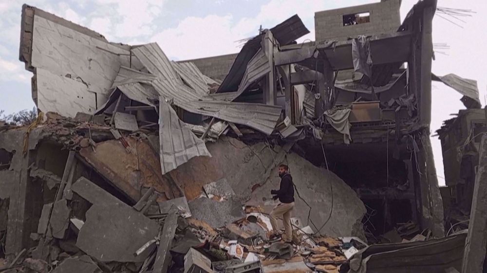 Destruction, Gazans bury loved ones in Nuseirat refugee camp