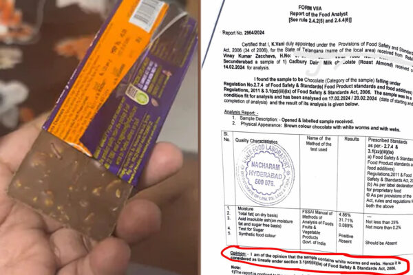 X User Who Posted About Worm In Cadbury Shares Report, Company Responds