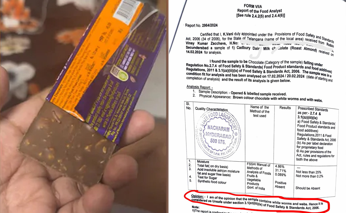 X User Who Posted About Worm In Cadbury Shares Report, Company Responds