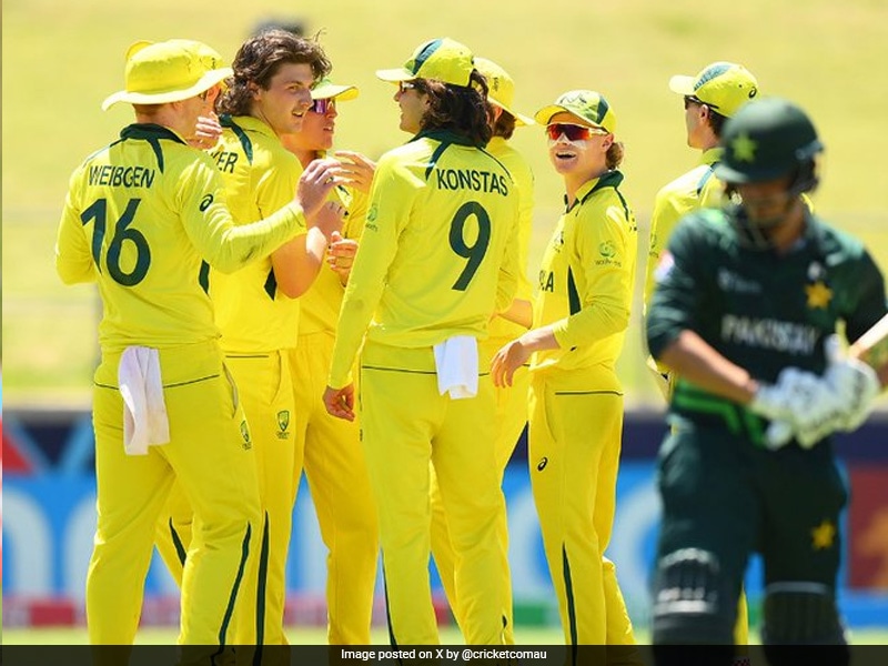 U19 WC: Australia Edge Out Pakistan By One Wicket, To Face India In Final