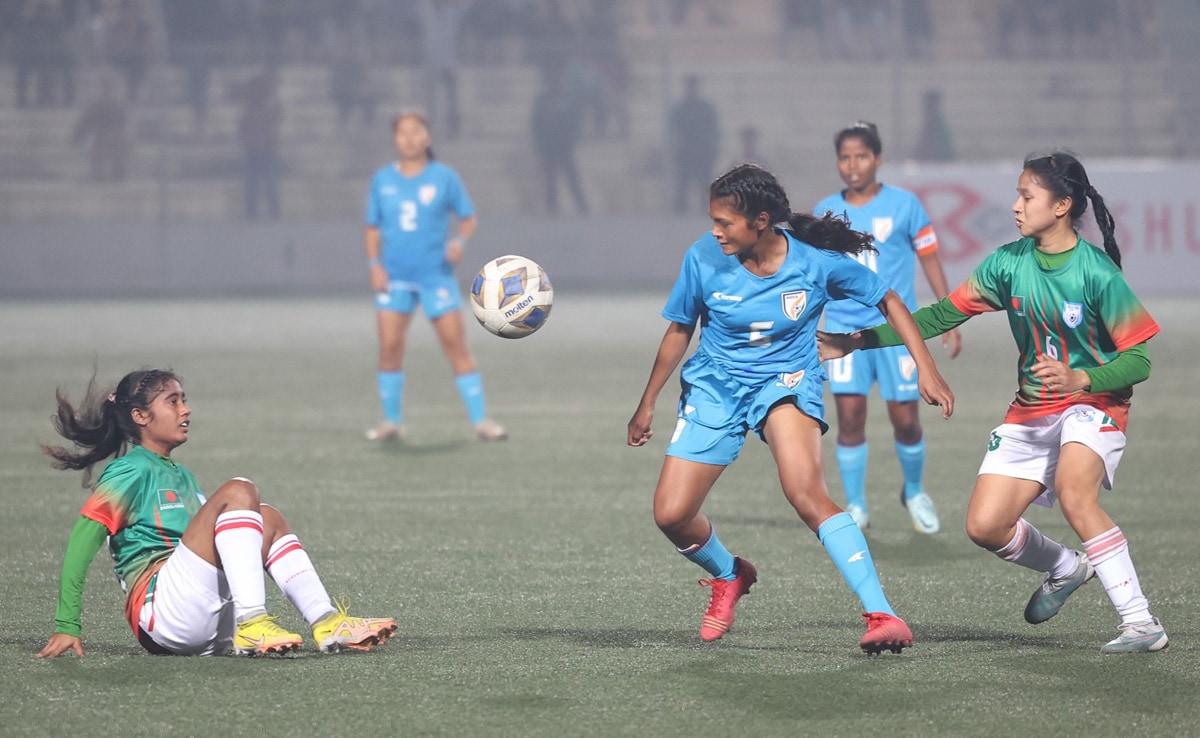 India Declared Joint Winners Of SAFF Women's U-19 Championships