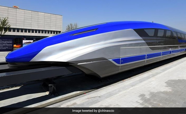 China's Maglev Train That "Levitates" Above Track Breaks Own Speed Record