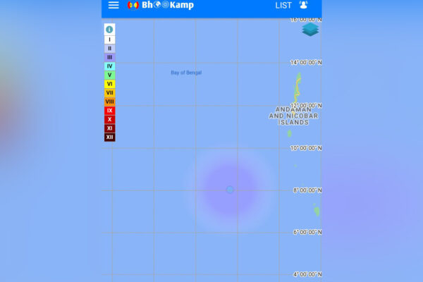 4.2-magnitude earthquake strikes Bay of Bengal