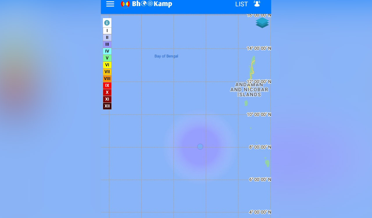 4.2-magnitude earthquake strikes Bay of Bengal