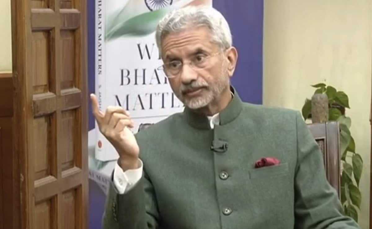 "I Wrote The Book Because…": S Jaishankar On His 'Why Bharat Matters'