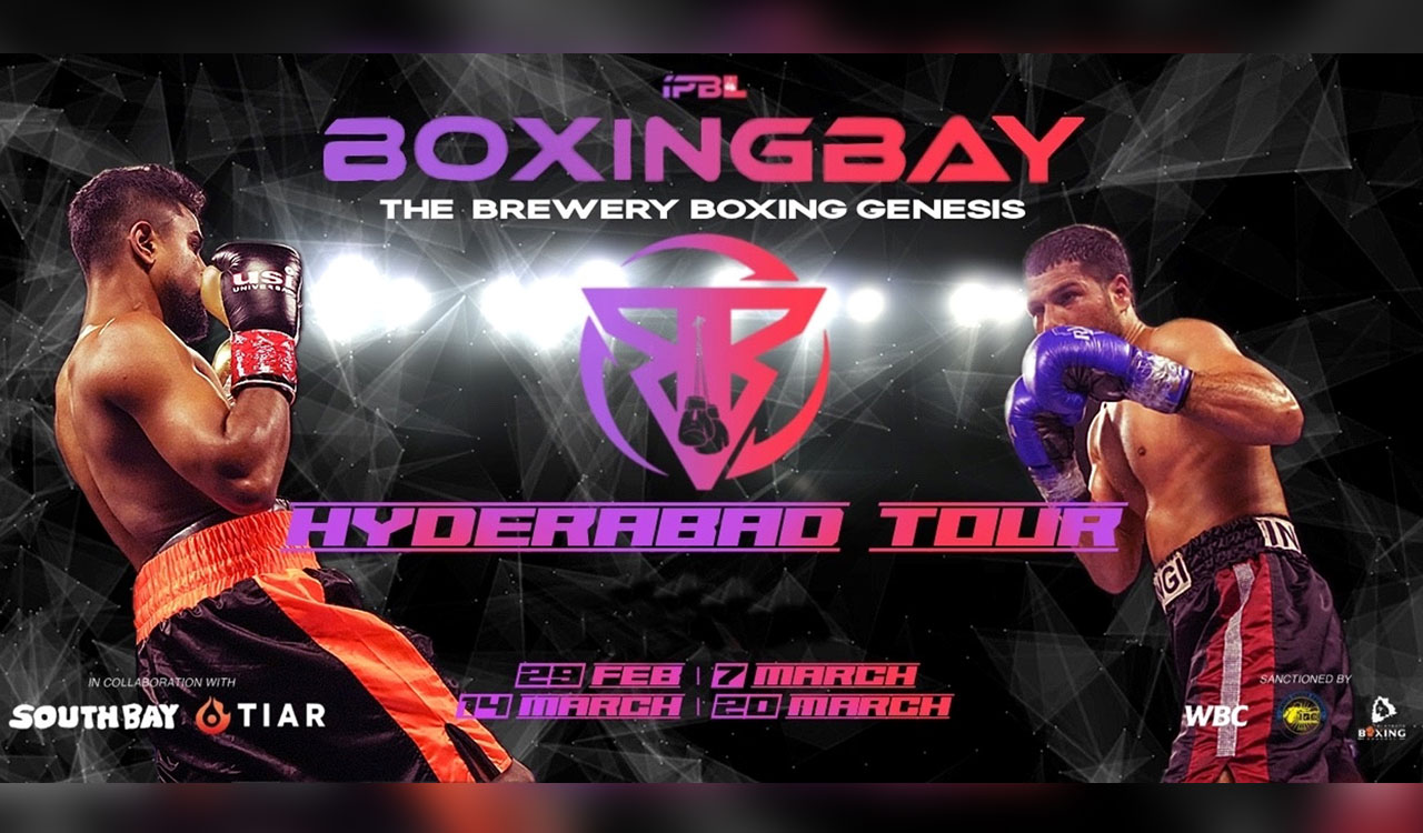 The inaugural BoxingBay Tour in Hyderabad